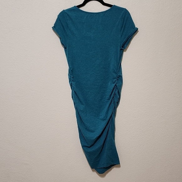 Isabel Maternity by Ingrid & Isabel Teal Sheath Maxi Dress - Picture 7 of 9